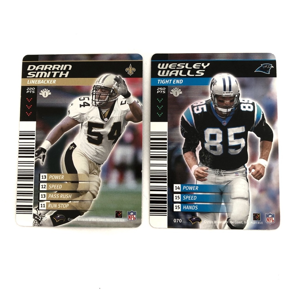 2002 NFL Showdown First Edition Football Cards Lot of 2 NM